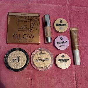 Set of Highlighters Powder & Liquids